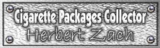 Cigarette Packages Collector